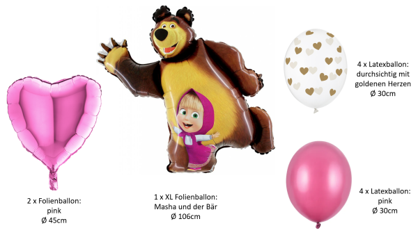 Comic / TV - SET: Masha und der Bär - 11 Stk.